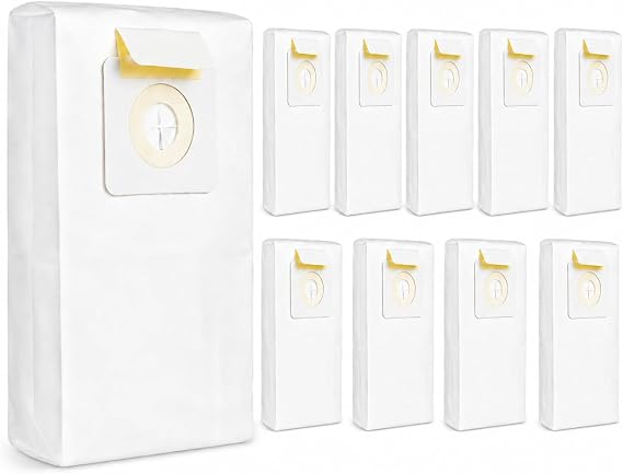 10 Pack Style 7 Vacuum Bags Compatible with Upright Vacuums Replace 32120