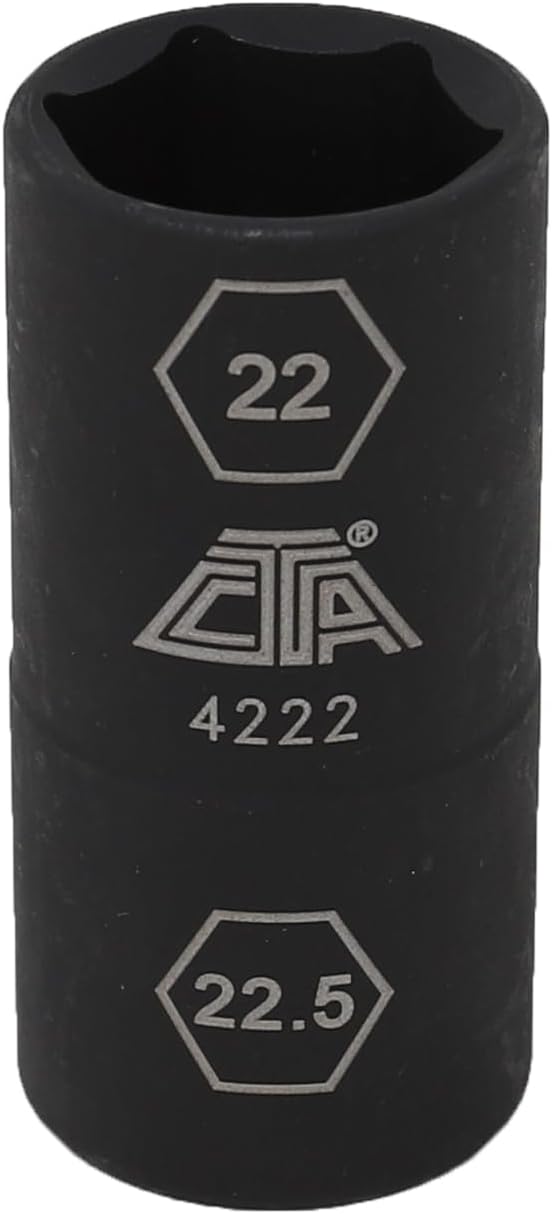 CTA Tools 4222 Lug Nut Flip Socket (22mm x 24mm)