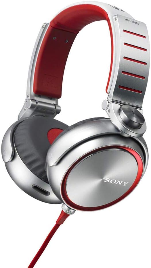Sony MDR-XB920/R (MDRXB920/RC) Extra Bass XB Headphones - Red