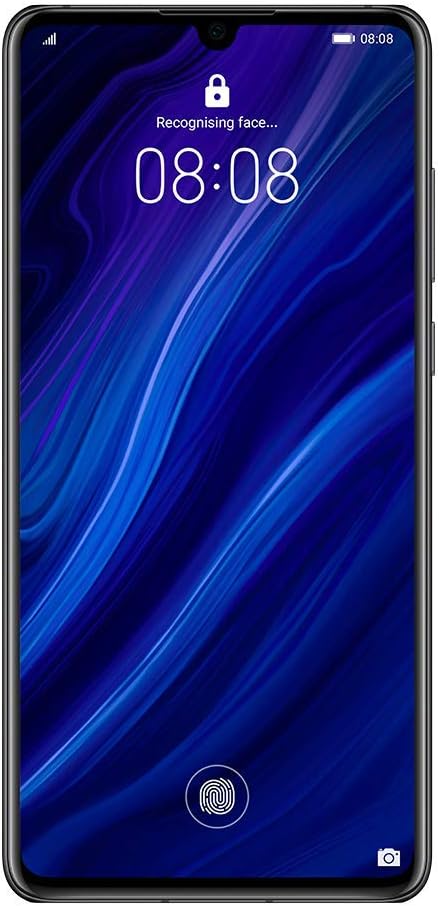 HUAWEI P30 128GB+6GB RAM (ELE-L29) 6.1" LTE Factory Unlocked GSM Smartphone (International Version) (Black)