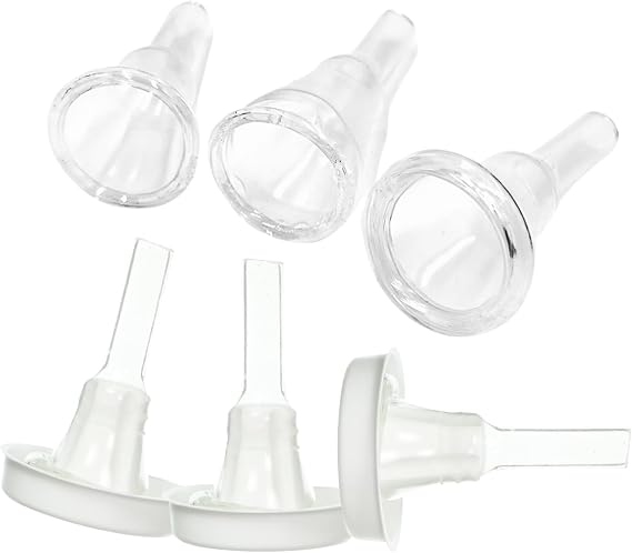 30-Pack Transparent Condom Catheters for Men, Disposable Silicone Male External Catheter, Self-Adhering Style, Latex-Free (29mm)