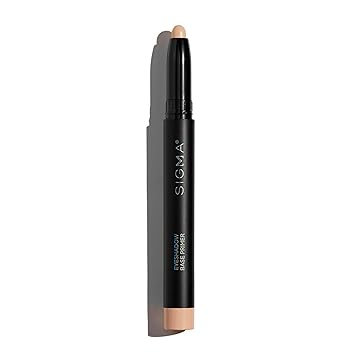 Sigma Beauty Eyeshadow Primer Base Professional Grade Eye Primer Crayon w/Sleek Retractable Tip for Long-Lasting Makeup & All-Day Color Payoff, Prevents Creasing (Ignite, Light Caramel Matte)