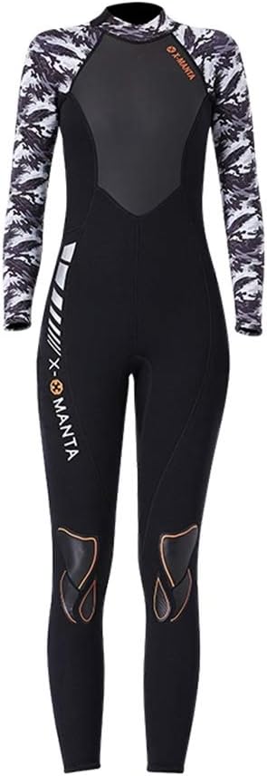 SK Studio Womens Wetsuit 3MM Neoprene Winter Swimwear Warm Diving Snorkeling Surfing Swimwear