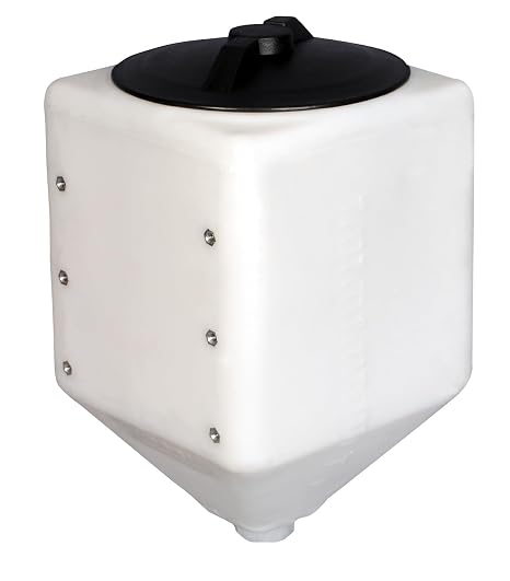 Norwesco 5 Gallon Square Total Drain Tank