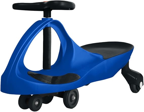 Lil Rider Wiggle Car, Ride on Toy for Ages 3 and Up, Blue | Toddler Ride on Toys with no Batteries, Gears, or Pedals Just Twist, Wiggle, and Go