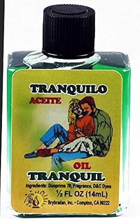 1 Piece BRYBRADAN Tranquil Oil TRANQUILO ACEITE 1/2 FL OZ 14.7ML