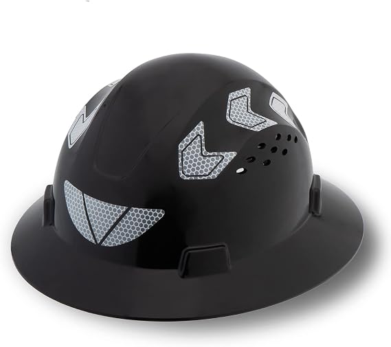 Full Brim Hard Hat Safety Helmet Vented,UNINOVA ANSI Z89.1 Approved OSHA Hard Hats Construction Men Adult Worker Work Hardhats Cascos De Construccion Type I Class C