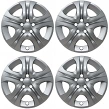 Hubcap Replacement for Toyota Rav4 2013-2018, 17-inch Wheel Cover, Silver, Set of 4