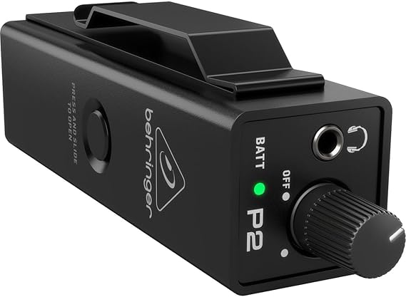 Behringer P2 Ultra-Compact Personal In-Ear Monitor Amplifier