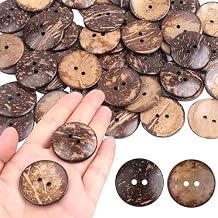 YAKA 100pc New Thick Coconut Shell 2 Holes Button Craft/Sewing/hot Products