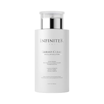 Infinitek Paris | Micellar Water Solution with Hyaluronic Acid | Skin Care for Galentines Gifts & Valentines Day Gifts for Women | Makeup & Eye Makeup Remover | 8.45 fl oz  250 ml