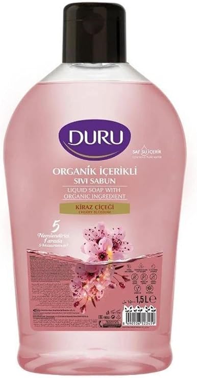 DURU Liquid Soap, Cherry Blossom Gold, 1.5 Liter