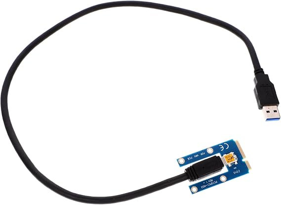OSALADI External Gpu for Laptop Pcie Graphics Card -e to Pci-e USB Cable Enhance Laptop Graphics Performance