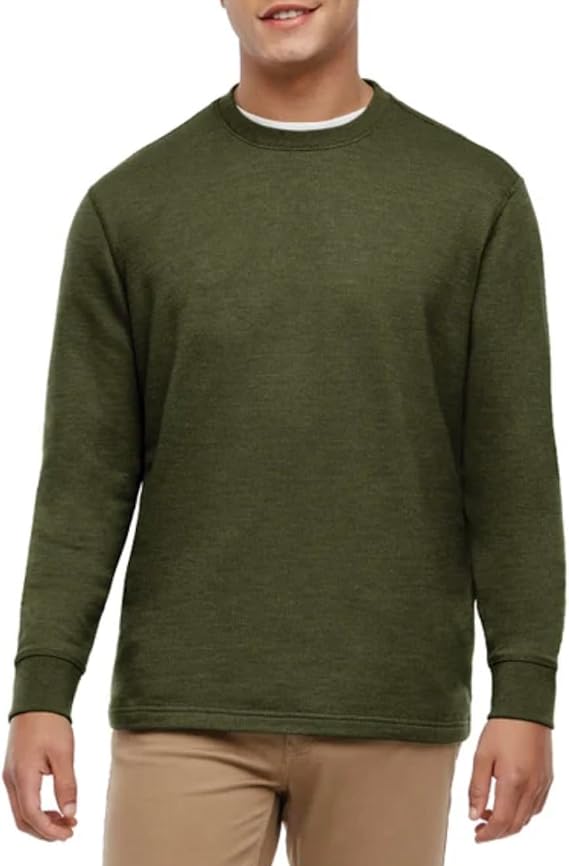 Orvis Men's Long Sleeve Textured Crew Pullover