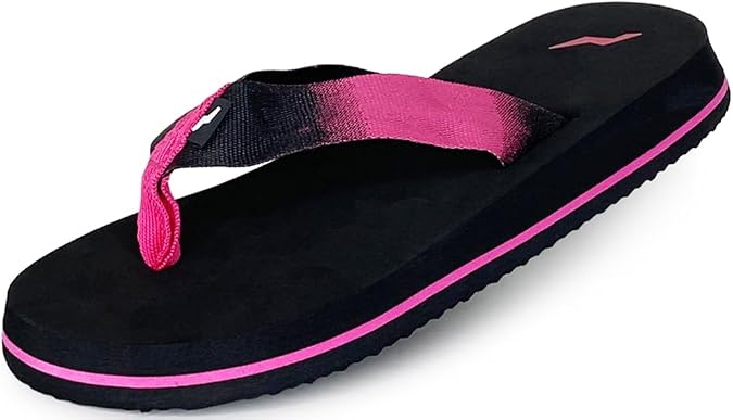 NORTY Women's Comfortable Flip Flops & Beach Sandals, Runs 1 Size Small | Fabric Toe Divider, Cushioned Footbed, 3/4 Inch Platform, Non-skid Sole, Breathable Design, Lightweight Feel, Everyday Wear