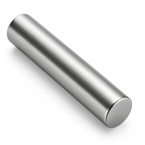 Neodymium Magnets 0.4 x 2.4 Inch Rare Earth Cylinder Rod, Diametrically Magnetized for DIY, Crafting, Engineering, Science Projects, and Industrial Applications