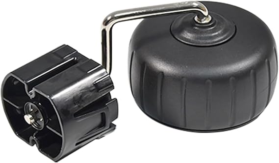 80 mm Front Wheel Compatible with Ardena Robotic Lawnmower/Husqvarna Automower 305 2020- & 310/315 Mark II 405X 415X 5893008-02 Complete with Axle & Bearings