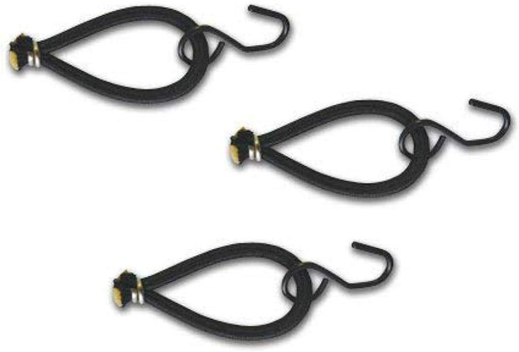 CHAMPRO Replacement Bungee Hooks 10Package, Black, 58 x42 NBBH