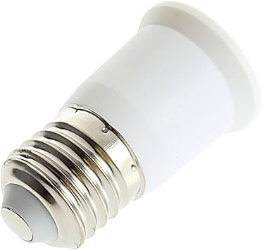 YI Lighting E26 to E26 Socket Extender, E26 Medium Lamp Bulb Socket 1.25 Inch Extension (1-Piece)