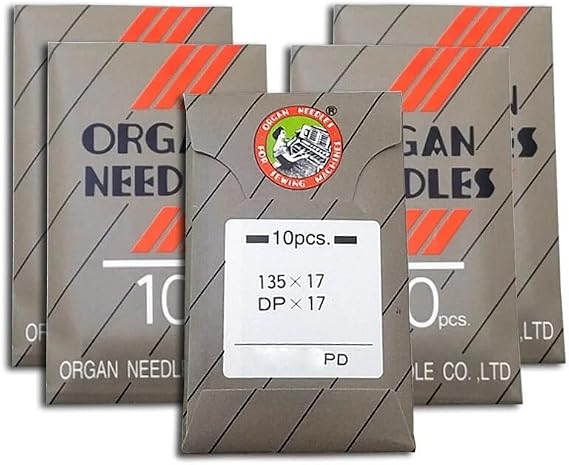 30 Organ Titanium 135x17 DPx17 Walking Foot Regular Sharp Industrial Sewing Needle ~ Multiple Sizes! (Metric Size 160/23)