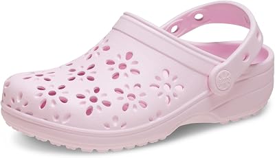 Crocs Kids Classic Floral Design Clogs