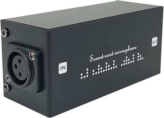 Dynamic Microphone Preamplifier Sound with 28dB for Studio Microphone Preamp Boosters