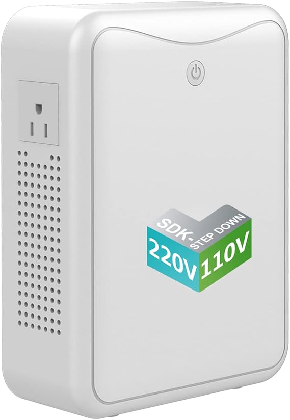 220v to 110v Step Down Transformer 1000W Power Voltage Converters, No Noise, Suit for Coffee Machines, Rice Cookers and Other Kitchen Appliances,Using US and Japan Appliance in Asia or Europe