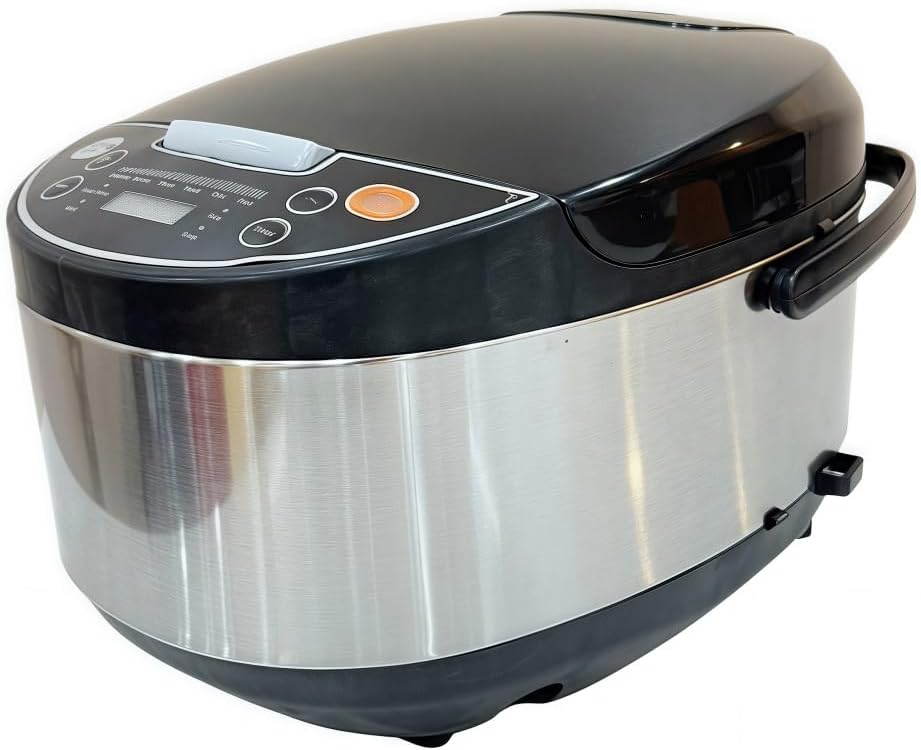 Rice Cooker, Large Capacity, Multifunctional, Timer, Reservation, Intelligent, Multiple Cooking Methods, Simple and Convenient, Suitable for Kitchen and Commercial Use Black