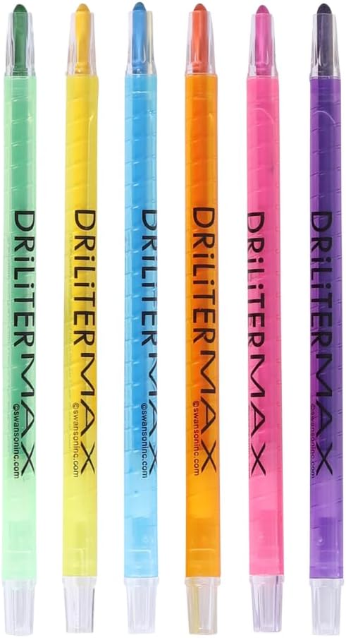Swanson Christian Driliter Max 6 Pc Multicolor Pack of 6