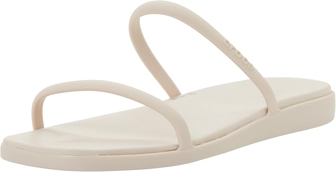 Crocs Women's Miami Two Strap Sandals Flat Sandals