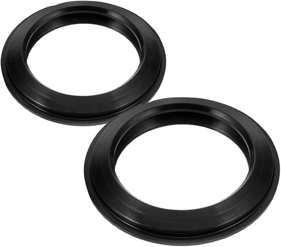 Rv Toilet Flush Gasket Replacement Kit 2pcs Leak Prevention Rubber Sealing Rings with Easy Installation for Travel Trailer Toilets