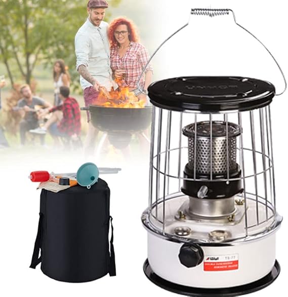 Kerosene Heater Kerosene Stove with Stove Bag, Kerosene Stove Burner, Camping Oil Heaters, for Indoor Outdoor, Patio, Deck, Home, 6L,B