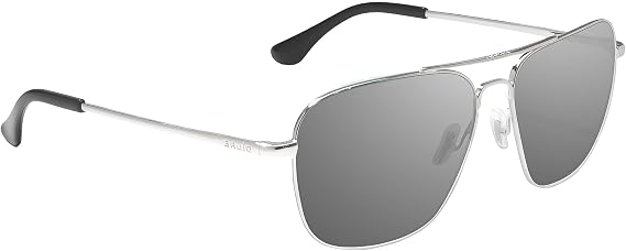 Bajio Snipes Polarized Stainless Sunglasses - Large Fit - Medium Wrap