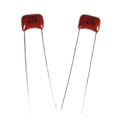 Guitar Tone Capacitors: 0.047uF (microfarad)
