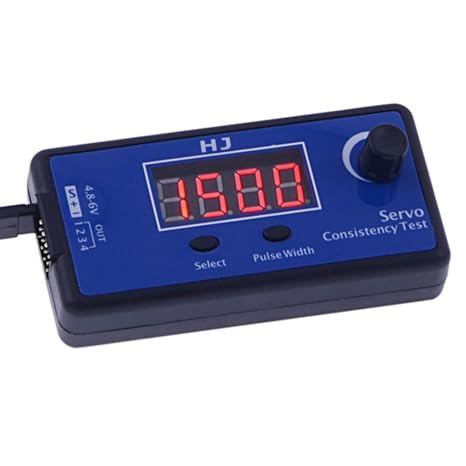 HJ Digital RC Servo Tester ESC Consistency Tester Controler Checker Test for RC Helicopter Airplane Car
