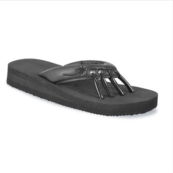 Yoga Sandals, Originals, Black, Medium (6-7.5), Overal Length 9 inches or Less, 1 Pair