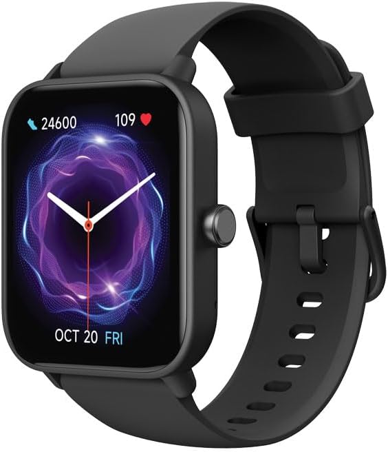 ttec Tempus 46mm Rectangular Case Smart Watch with TFT Screen