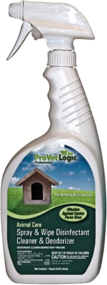 ProVetLogic Spray & Wipe Disinfectant Cleaner & Deodorizer- 32oz