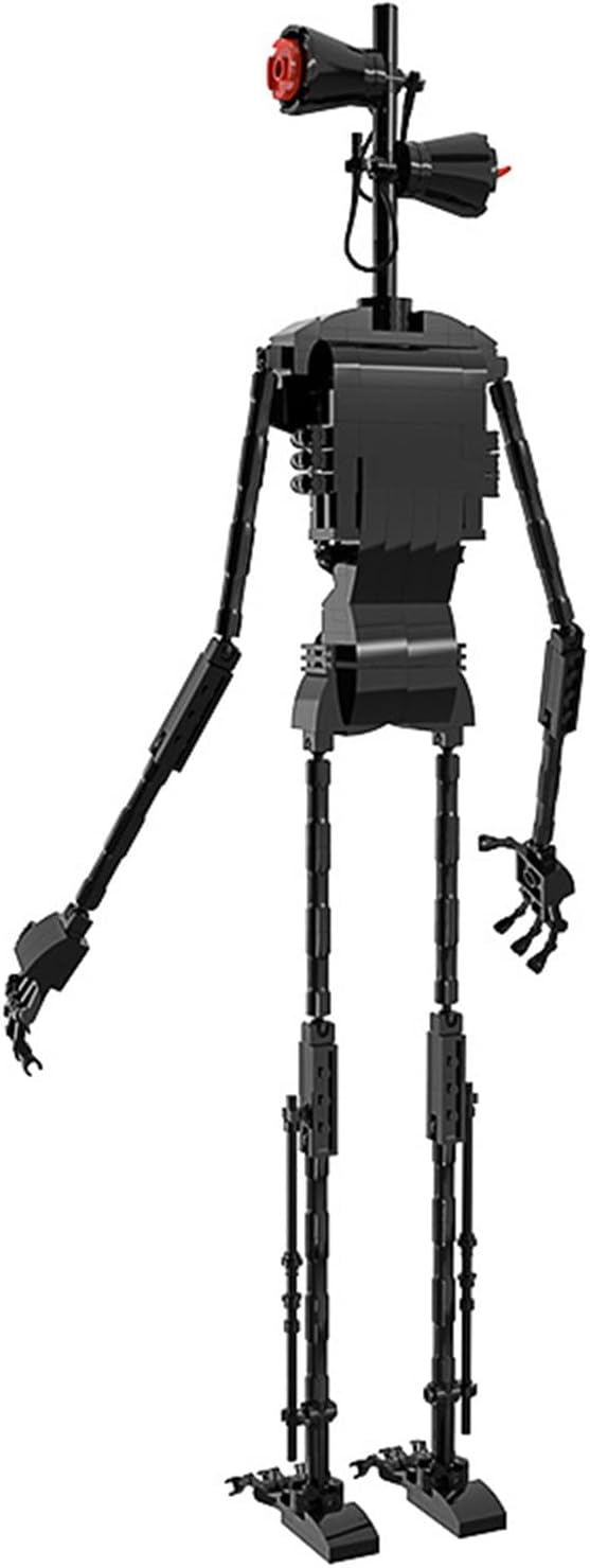 Siren Head Figure Set Building Toy Siren Head Toy Action Figure Building Set 299pcs MOC Block Horror Movie Collection Model