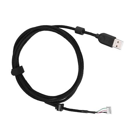 USB Mouse Cable Replacement 2.19yd for G502 - Quick Response and Precise Compatibility Mouse USB Cable Line, Wear-Resistant and Easy to Install