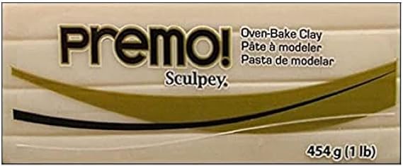 Sculpey Premo Polymer Clay 1lb-White Translucent