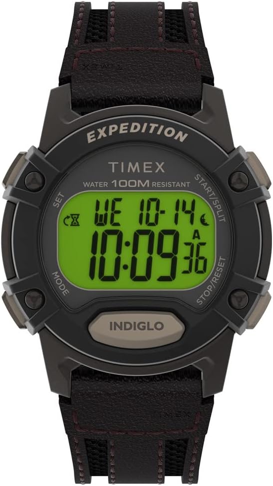 Timex Expedition CAT5 Men's Watch 41 mm Leather Strap TW4B24500