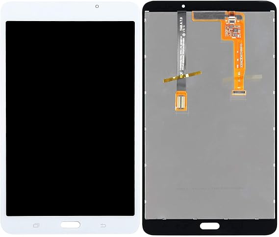 Screen Replacement for Samsung Galaxy SM-T280 LCD Display Touch Digitizer Panel Full Assembly Compatible for Tab A 7.0 WiFi Tablet (Not for 3G Version & T285 & No Earpiece Hole) (White)
