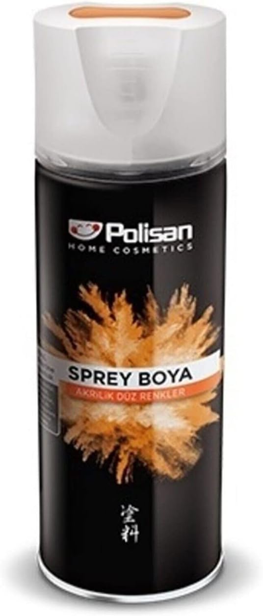 Polisan Acrylic Spray Paint Bright White 400 Ml
