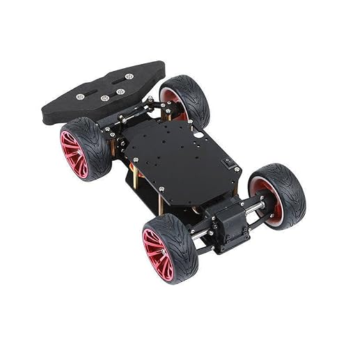 6-12V 4-Wheel Chassis Smart Robot Car with Motor & MG996R Servo for Arduino