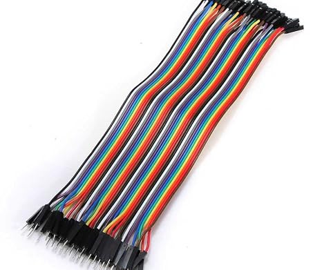 SANEC 40 Adet Erkek-Dişi Jumper Kablo 10 Cm