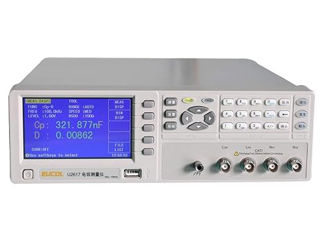 Fast Arrival U2617 Capacitance Meter with 50Hz-100kHz,Basic Accuracy: 0.05%