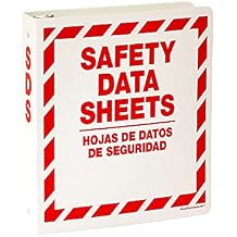 SDS Binder, 2" Diameter Rings, Bilingual MSDS Binder, Legend Safety Data Sheets