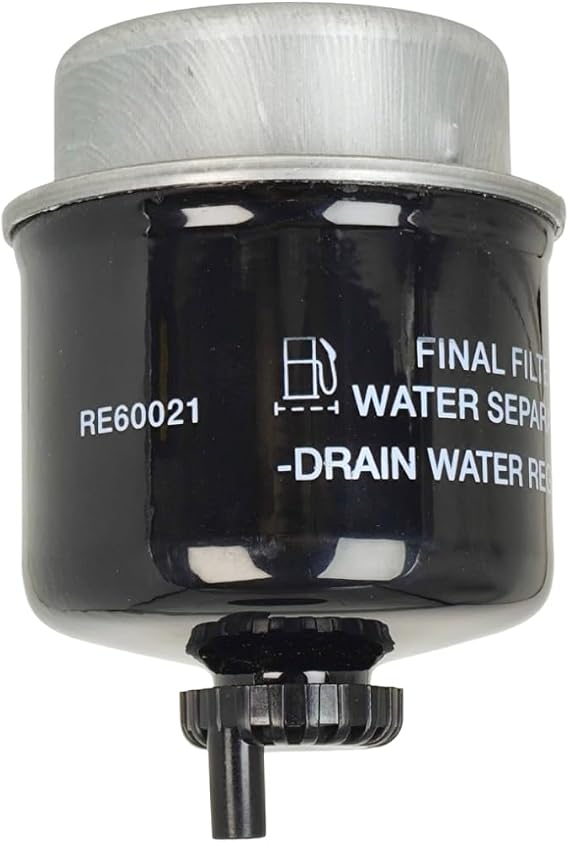 XYZIL Fuel Filter RE60021 Compatible with John Deere 240 250 260 5103 5105 5203 5204 5205 5210 5215 5220 5303 5310 5315 5320 5403 5410 5415 5420 5425 5503 5510 5515 5520 5605 5615 5625 5705 5715 5725