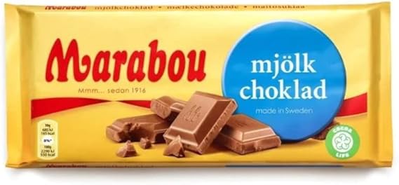 Marabou Mjolkchoklad - Milk Chocolate 200g